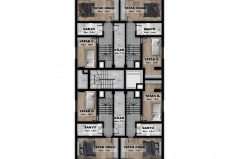 Продажа квартиры в Аланье, Анталье, Турция 2 комн., 45м2, №93770 – фото 16