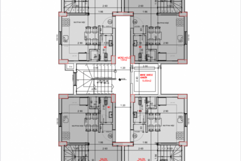 Lejlighed  i Alanya, Antalya, Tyrkiet Nr. 93772 - 9