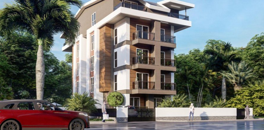Lejlighed  i Alanya, Antalya, Tyrkiet Nr. 93772