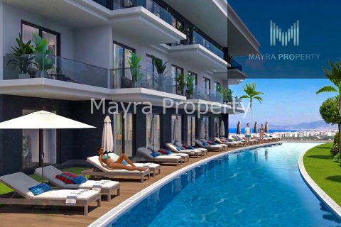 Lejlighed  i Alanya, Antalya, Tyrkiet Nr. 92622