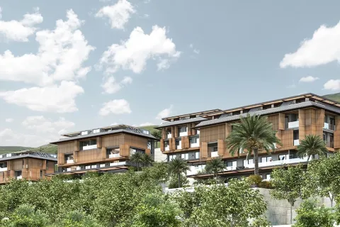 2+1 Lejlighed  i Alanya, Antalya, Tyrkiet Nr. 223641