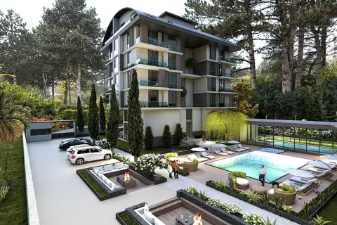1+1 Lejlighed i Alanya, Antalya, Tyrkiet Nr. 223638 - 14