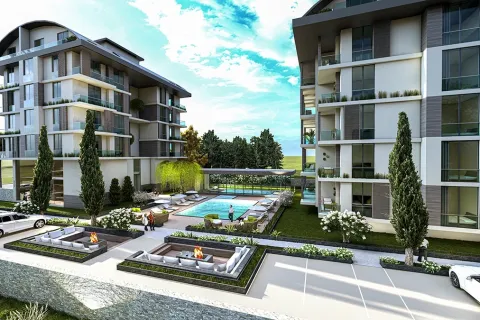 1+1 Lejlighed i Alanya, Antalya, Tyrkiet Nr. 223638 - 3