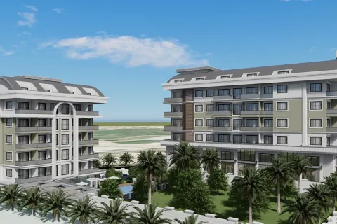 1+1 Lejlighed  i Alanya, Antalya, Tyrkiet Nr. 223636