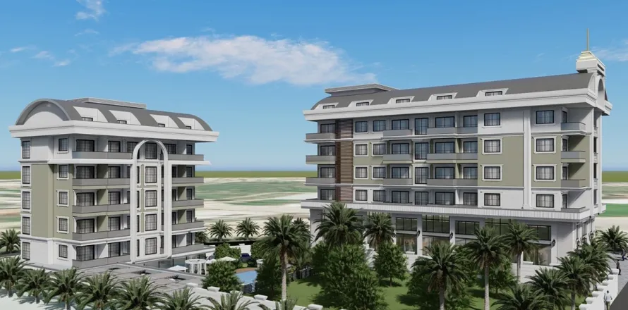 Daire 1+1 Alanya, Antalya, Türkiye №223636