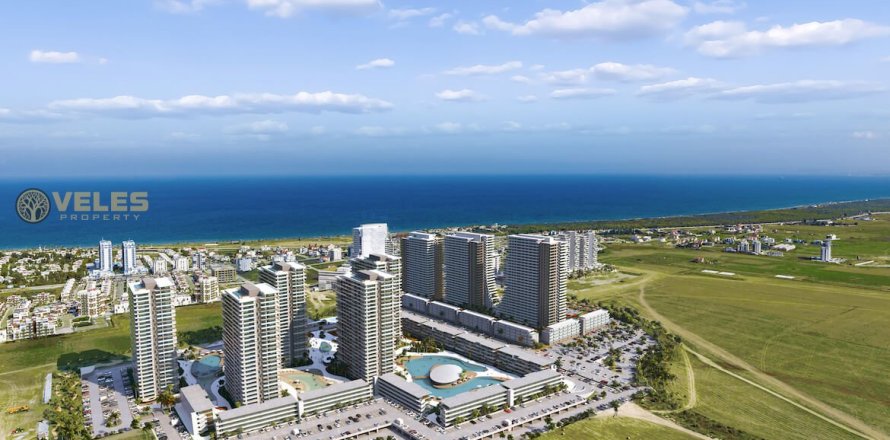1+1 Leilighet i Long Beach, Iskele, Nr. 214206