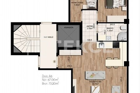 1+1 Lägenhet i istanbul, Turkiet Nr. 229026 - 2