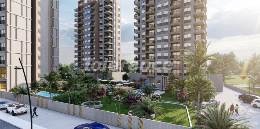 Квартира  1+1 в Мерсине, Турция №227756