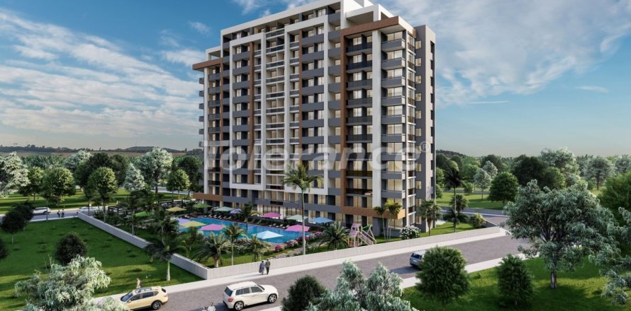 Квартира  1+1 в Мерсине, Турция №227751