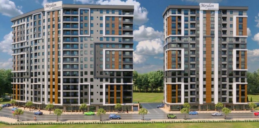 Квартира в Meydan Residence 2+1, Кючюкчекмедже, Стамбул, Турция №105272