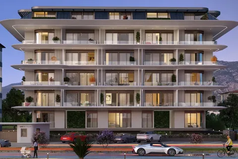 1+1 Lägenhet  i Alanya, Antalya, Turkiet Nr. 223664 - 3
