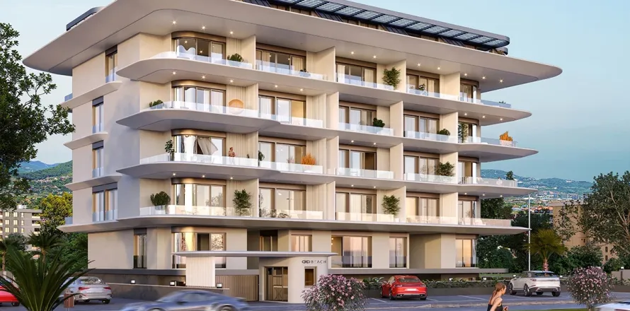 1+1 Lägenhet  i Alanya, Antalya, Turkiet Nr. 223664
