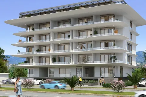 1+1 Lägenhet  i Alanya, Antalya, Turkiet Nr. 223664 - 4