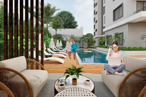 1+1 Lägenhet i Alanya, Antalya, Turkiet Nr. 223668 - 8
