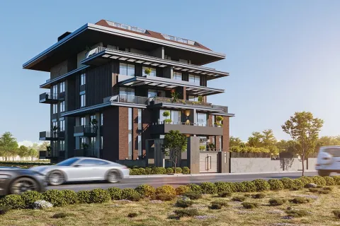 1+1 Leilighet  i Alanya, Antalya, Tyrkia Nr. 223665