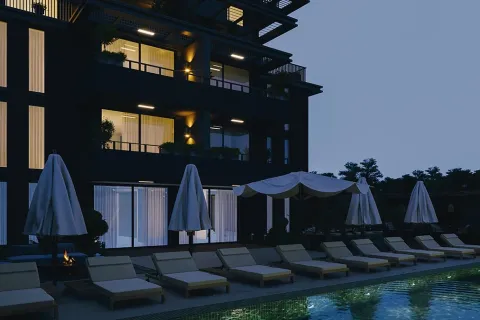 1+1 Lejlighed  i Alanya, Antalya, Tyrkiet Nr. 223665 - 9
