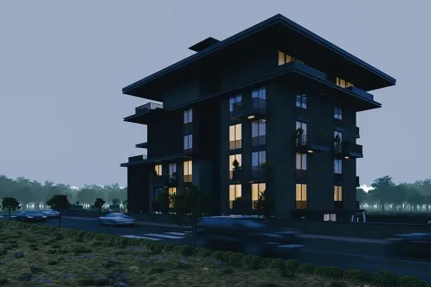 1+1 Lejlighed  i Alanya, Antalya, Tyrkiet Nr. 223665 - 8