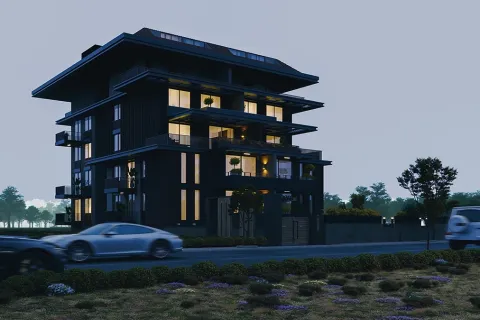 1+1 Lejlighed  i Alanya, Antalya, Tyrkiet Nr. 223665 - 7