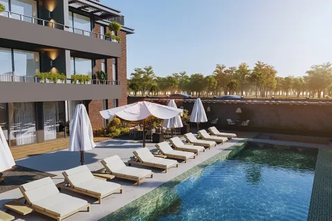 1+1 Lejlighed  i Alanya, Antalya, Tyrkiet Nr. 223665 - 14