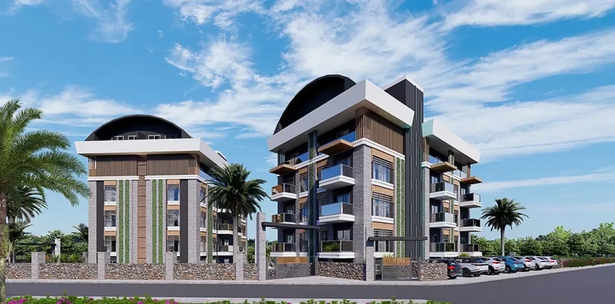 1+1 Lägenhet i Alanya, Antalya, Turkiet Nr. 223666