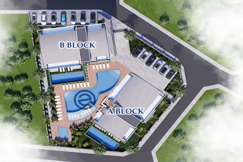 1+1 Lägenhet i Alanya, Antalya, Turkiet Nr. 223666 - 2