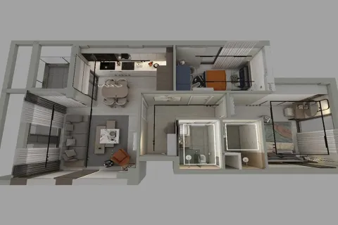 2+1 Lägenhet  i Aksu, Antalya, Turkiet Nr. 220628 - 21