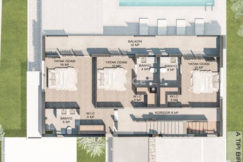3+1 Villa  i Girne,  Nr. 70720 - 21