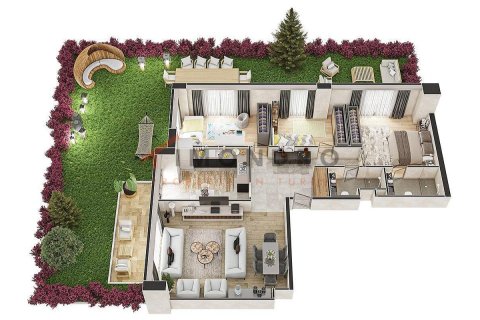 2+1 Leilighet i Eyup, Istanbul, Tyrkia Nr. 225271 - 22
