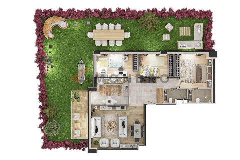2+1 Leilighet i Eyup, Istanbul, Tyrkia Nr. 225271 - 23