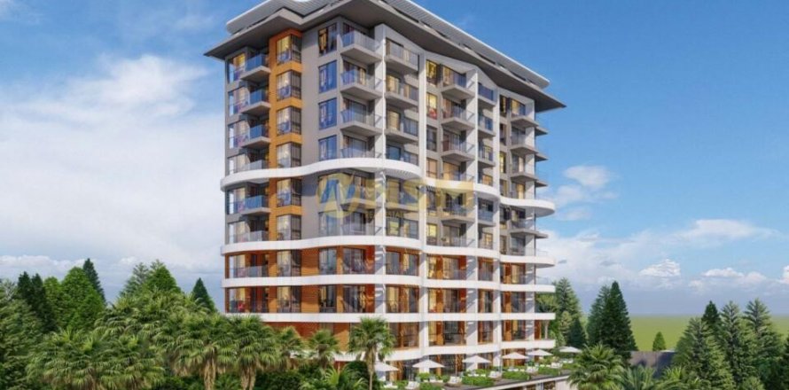 Daire 1+1 Alanya, Antalya, Türkiye №87231