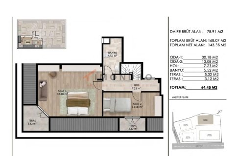 Apartment for sale  in Besiktas, Istanbul, Turkey, 3 bedrooms, 150m2, No. 215532 – photo 21