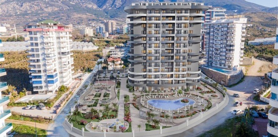 1+0 Lägenhet i Mahmutlar, Antalya, Turkiet Nr. 227813