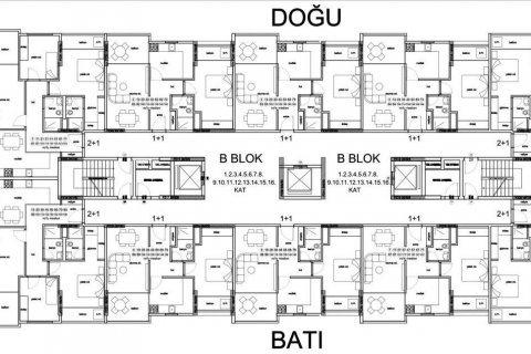 Wohnung  in Erdemli, Mersin, Türkei Nr. 95050 - 18