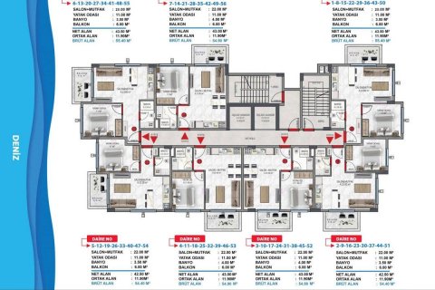 Wohnung in Avsallar, Antalya, Türkei Nr. 95055 - 27