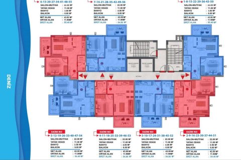 Wohnung in Avsallar, Antalya, Türkei Nr. 95055 - 28