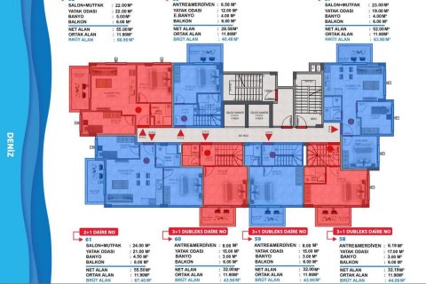 Wohnung in Avsallar, Antalya, Türkei Nr. 95055 - 23