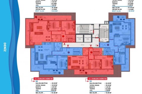 Wohnung in Avsallar, Antalya, Türkei Nr. 95055 - 25