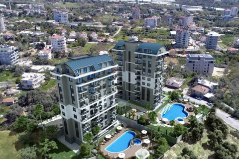 Квартира  2-х ком. в Авсалларе, Анталья, Турция №95055