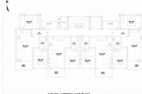 Продажа квартиры в Аланье, Анталье, Турция 3 комн., 70м2, №95054 – фото 7
