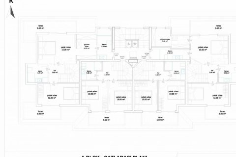 Продажа квартиры в Аланье, Анталье, Турция 3 комн., 70м2, №95054 – фото 9