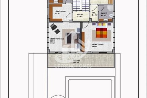 Продажа виллы в Аланье, Анталье, Турция 5+2, 350м2, №106783 – фото 15