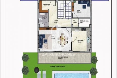 Продажа виллы в Аланье, Анталье, Турция 5+2, 350м2, №106783 – фото 13