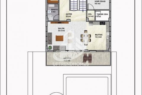 Продажа виллы в Аланье, Анталье, Турция 5+2, 350м2, №106783 – фото 14