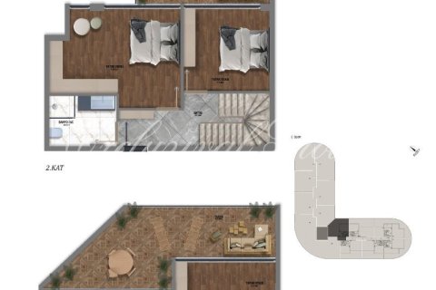 1+1 Lejlighed  i Didim, Aydin, Tyrkiet Nr. 224784 - 18