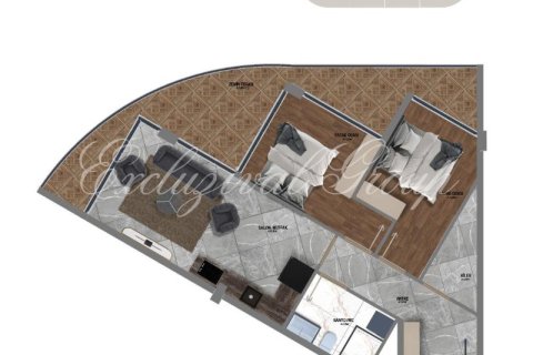 1+1 Lejlighed  i Didim, Aydin, Tyrkiet Nr. 224784 - 15