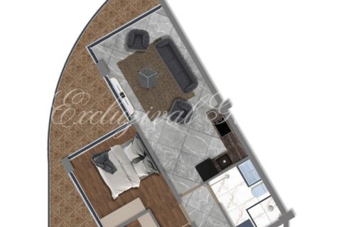 1+1 Lejlighed  i Didim, Aydin, Tyrkiet Nr. 224784 - 22