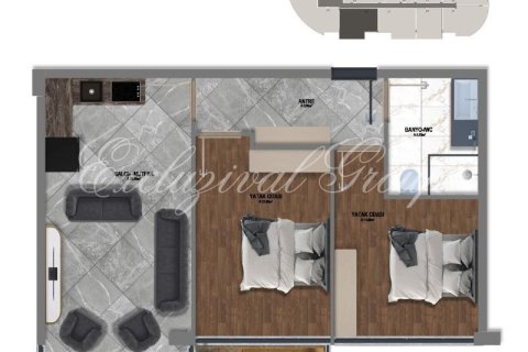 1+1 Lejlighed  i Didim, Aydin, Tyrkiet Nr. 224784 - 17