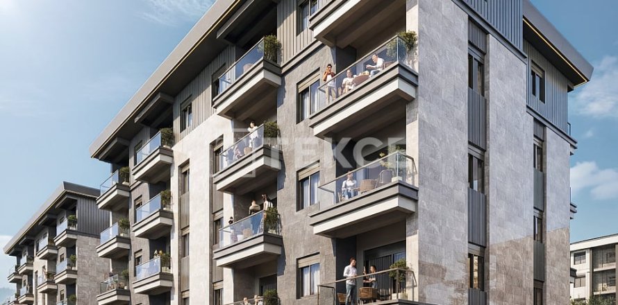 Квартира 1+1 в Дёшемеалты, Анталья, Турция №224788