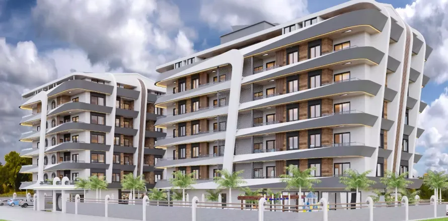 1+1 Lägenhet i Gazipasa, Antalya, Turkiet Nr. 222962