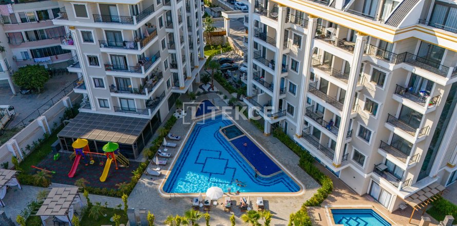 1+1 Leilighet  i Alanya, Antalya, Tyrkia Nr. 228742